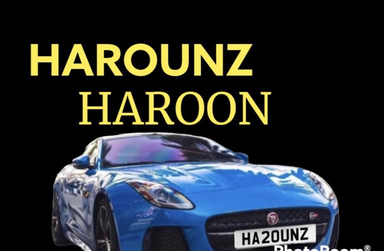 HAROON PRIVATE NUMBER PLATE 