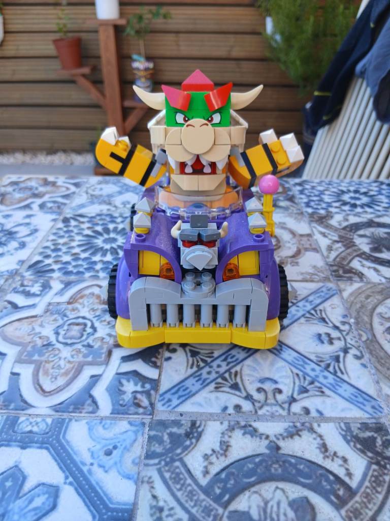 Lego car bowser from mario