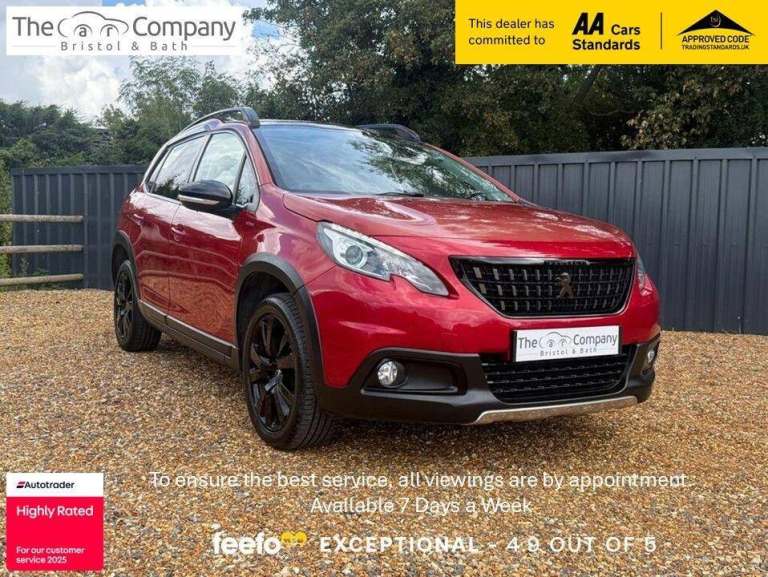 2019 Peugeot 2008 1.2 PureTech GPF GT Line Euro 6 (s/s) 5dr HATCHBACK Petrol Manual