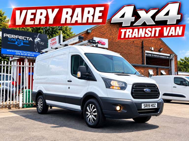 FORD TRANSIT 2.0 TDCI 4X WHELL DRIVE.!! H2 L2 Van, FULL SERVICE HISTORY, NO VAT!