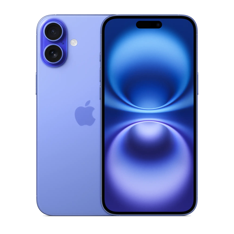 Iphone 16, as new condition, blue, 128GB storage, Apple warranty to Feb 2027