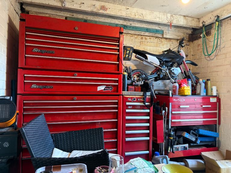 Tool boxes complete with EVERYTHING you see in the pictures