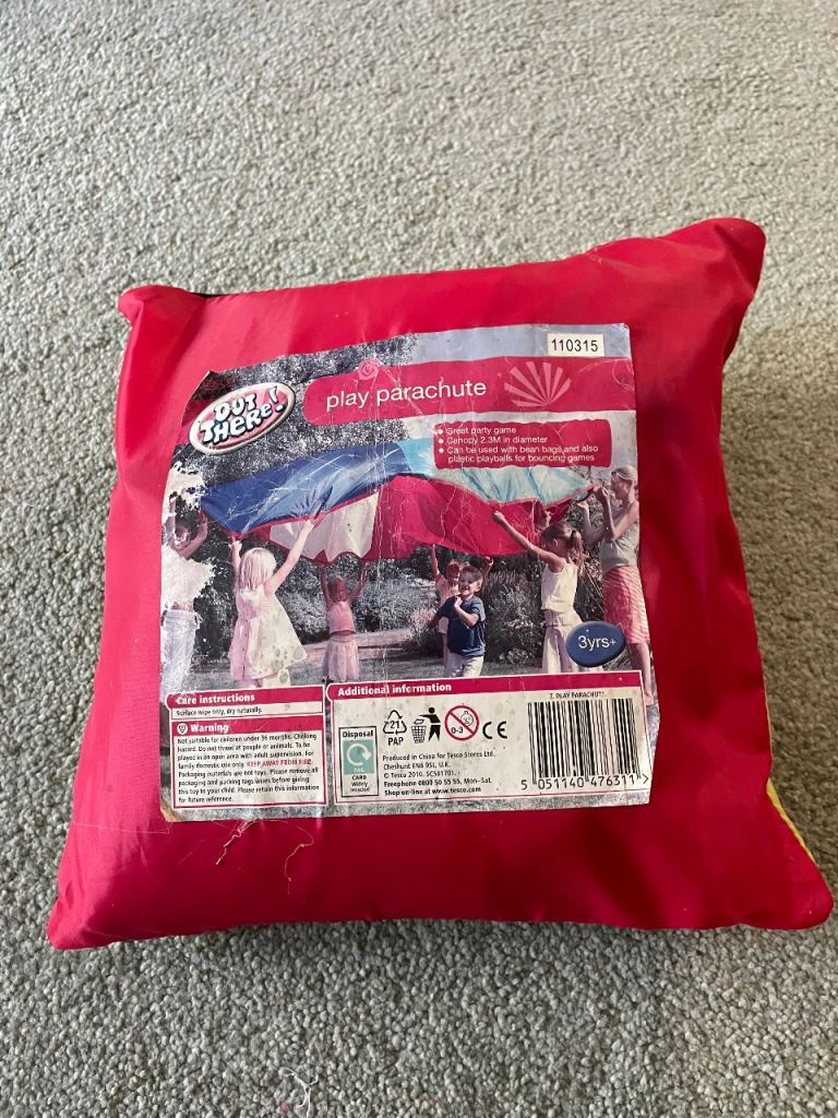 Out There Play Parachute – As New, Ready for Fun