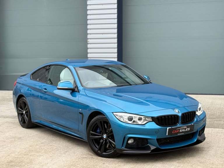 2017 BMW 4 Series 430d xDrive M Sport LCI [Snapper Rocks Blue] COUPE Diesel Automatic