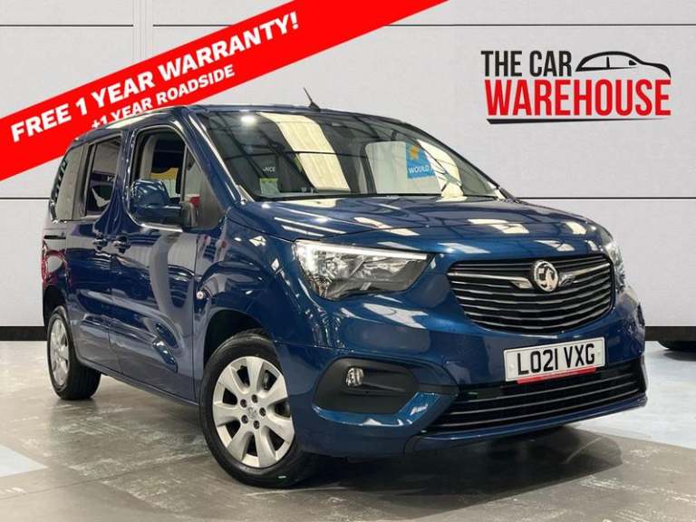 2021 Vauxhall Combo Life 1.2 Turbo 130 SE 5dr Auto [7 seat] Automatic Estate Petrol Automatic