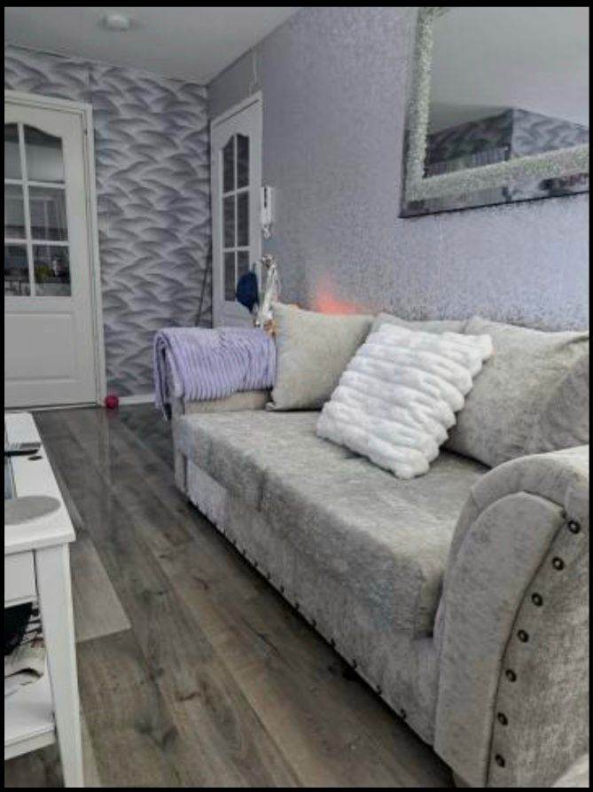 Grey 3 seater & 2 seater sofas