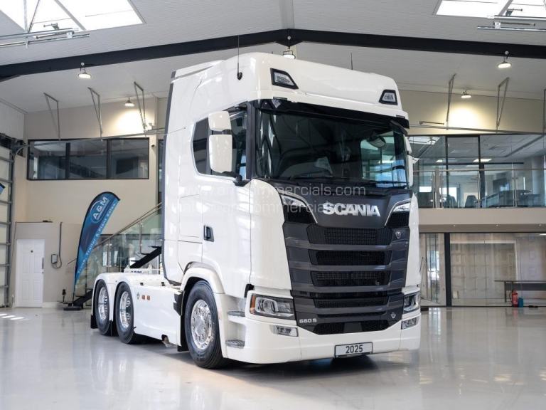 2026 SCANIA 660S 6X2 TWIN TAG HIGH CAB V8