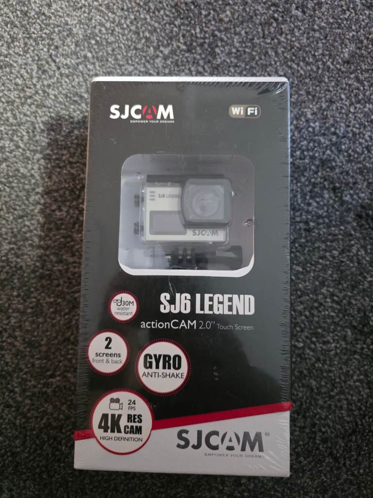 SJCAM SJ6 Legend Action Camera – 4K Cam, Brand New