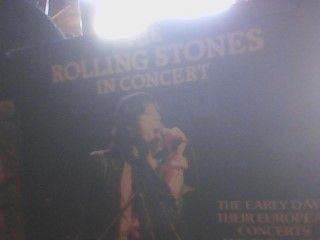 THE ROLLING STONES IN CONCERT .