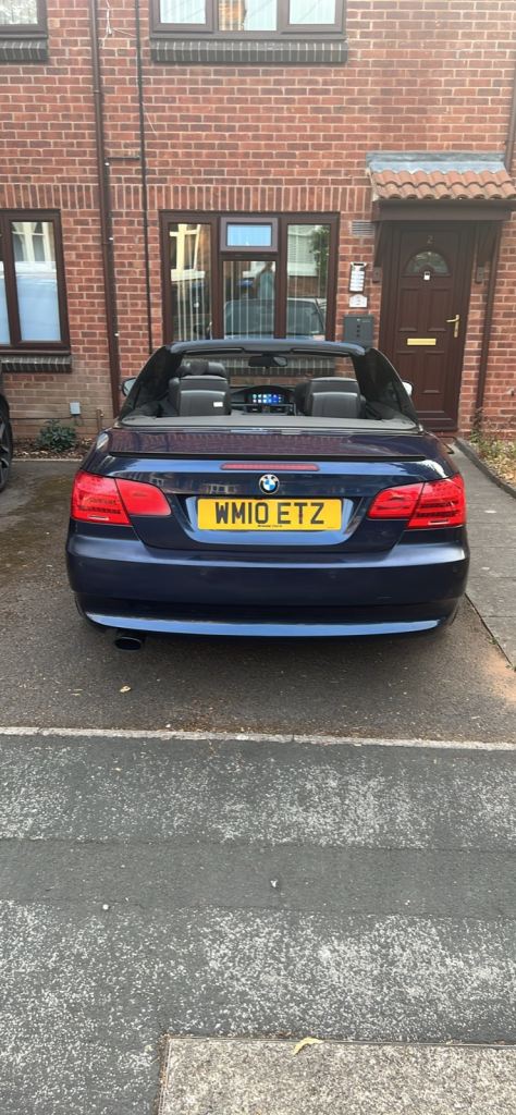 BMW, 3 SERIES, Convertible, 2010, Manual, 1995 (cc), 2 doors