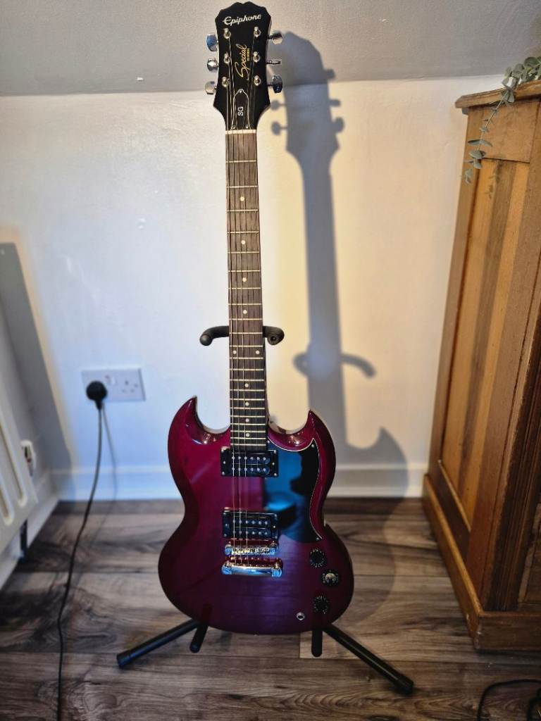 Epiphone SG Special with Killswitch (Red/Cherry Burst) Great condition