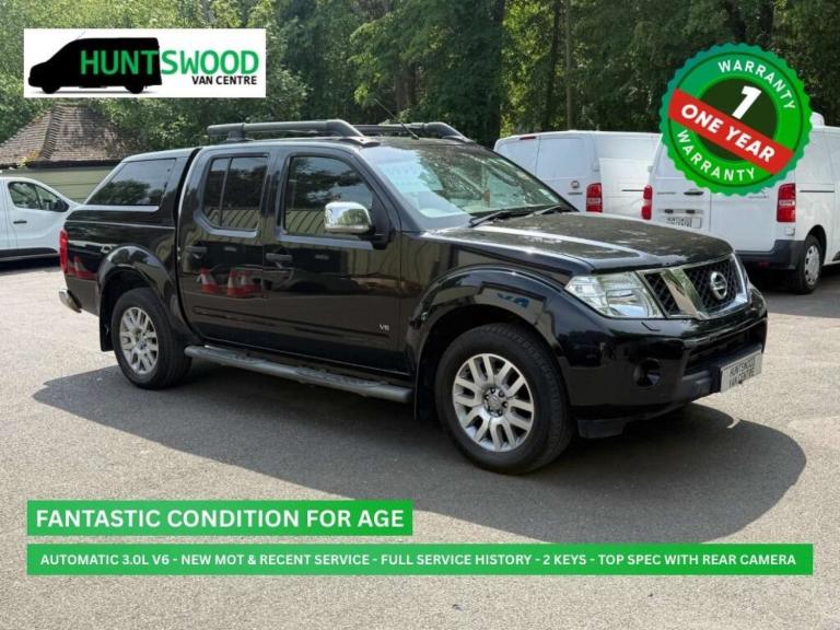 2011 Nissan Navara Double Cab Pick Up Outlaw 3.0dCi V6 231 4WD Auto PICK UP DIESEL Automatic