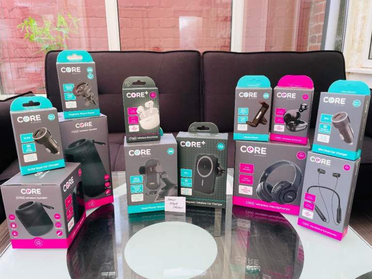 CORE Mobile Phone Car Accessories, Speakers / headphones – Brand New
