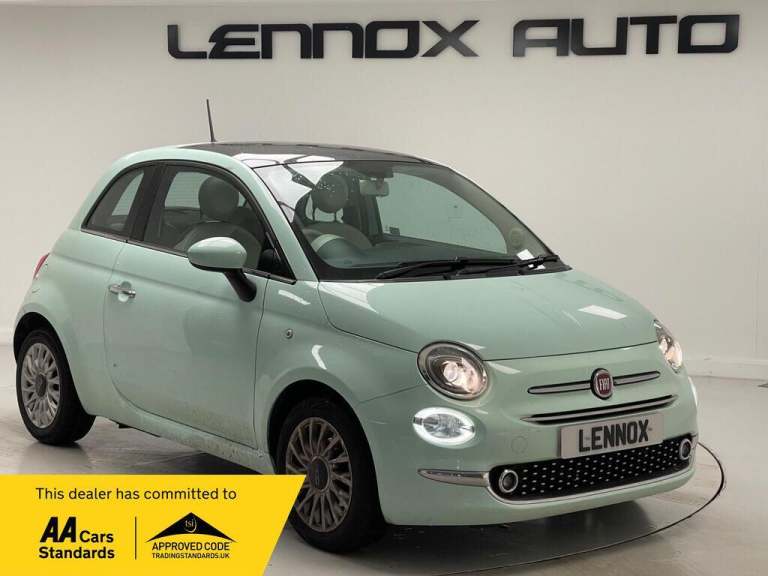 2016 Fiat 500 1.2 Lounge Euro 6 (s/s) 3dr HATCHBACK Petrol Manual