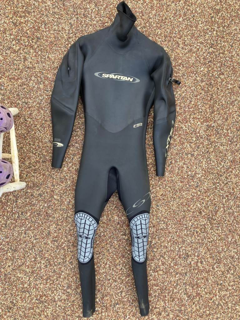 Spartan SM winter wetsuit with dry suit zip vgc