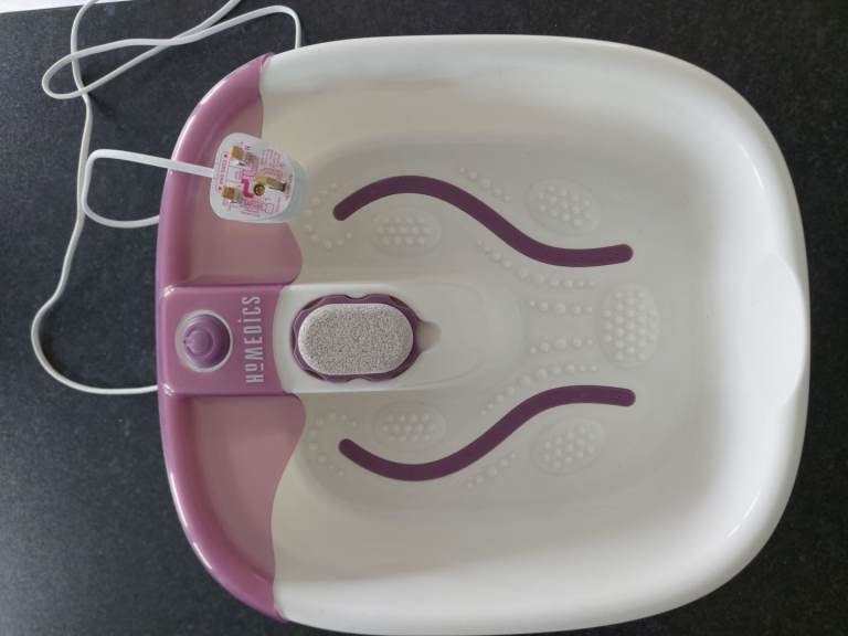 Homedics Electric footspa Heat and Vibration Function Hardly Used