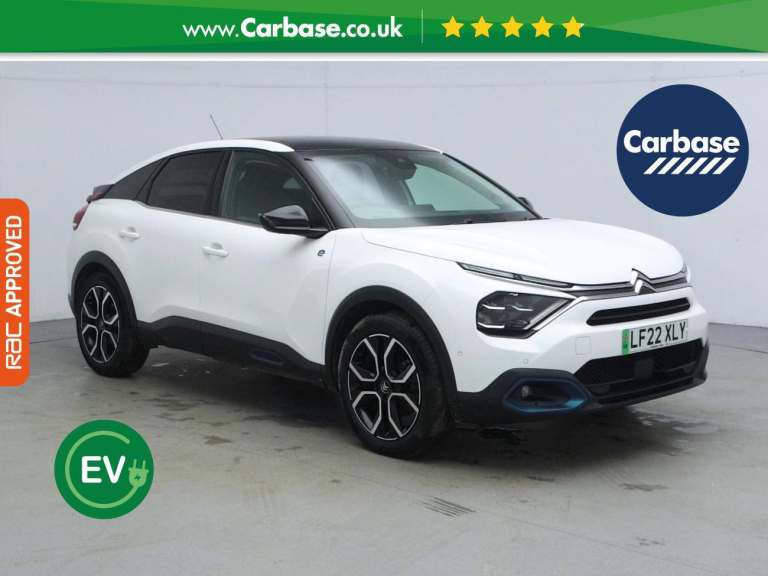 2022 Citroen e-C4 50kWh Shine Plus Hatchback 5dr Electric Auto (7.4kW Charger) (136 ps) Hatchback...