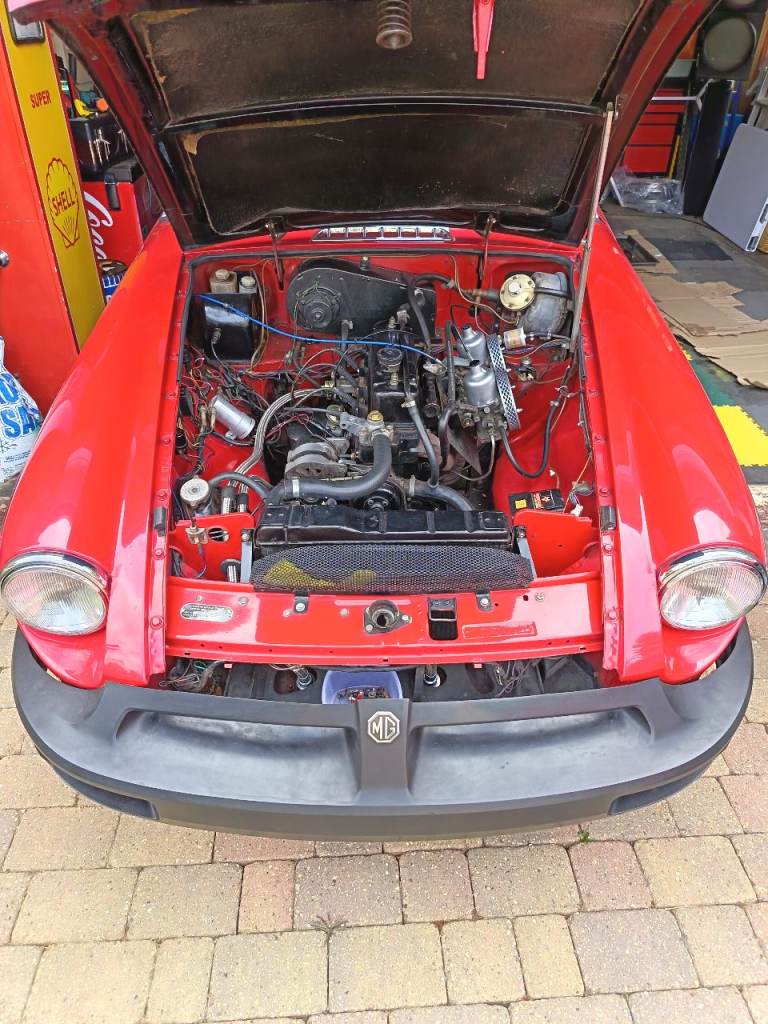 MGB FRONT AND REAR BUMPERS 