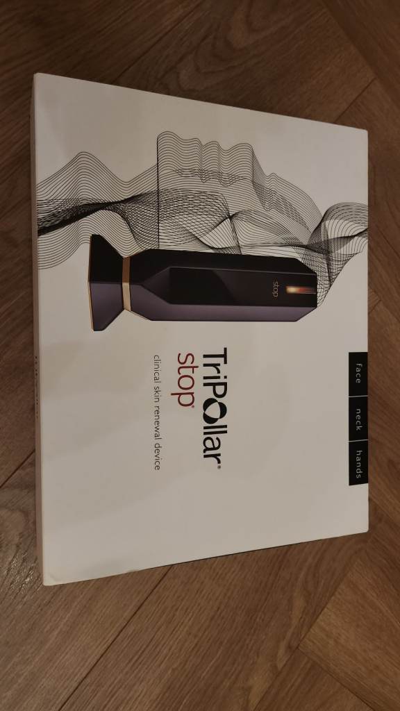 TriPollar Stop Black RF Skin Tightening Device - Brand New
