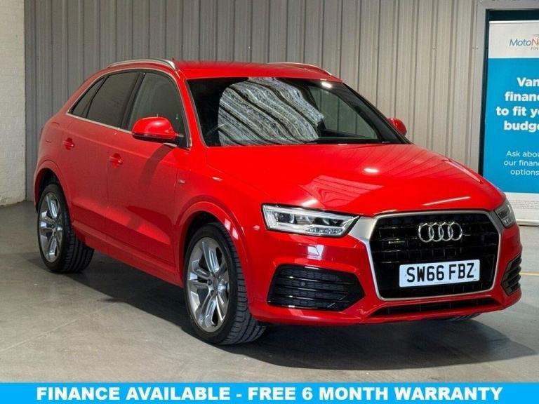 2016 66 AUDI Q3 2.0 TDI S LINE PLUS SUV 5DR DIESEL S TRONIC QUATTRO EURO 6 (S/S)