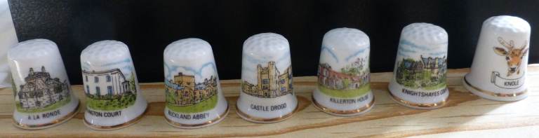 Seven thimbles of National Trust properties in Devon