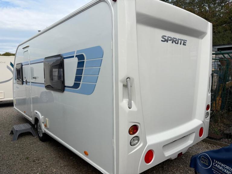 SPRITE MAJOR 4  - 4 BERTH CARAVAN, SIDE LOUNGE AREA ,END WASHROOM & MOTORMOVER