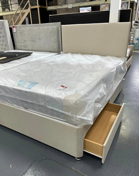Quality Small Double & Double Size DIVAN Bed Base with Mattress TODAY DELIVERY – Order Now