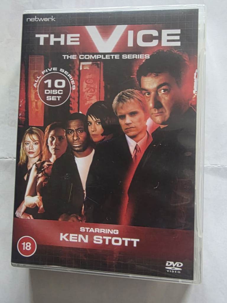 The Vice The Complete Series DVD Boxset 2020 ITV Full Season 1 2 3 4 5 Ken Stott