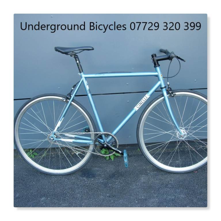 Top Quality Fixie/ Track Bike by Cinelli, Excellent Condition, JUST SERVICED/ CHEAP PRICE!
