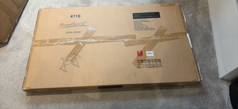 New Unopened Desk / Computer Table - Folding Frame