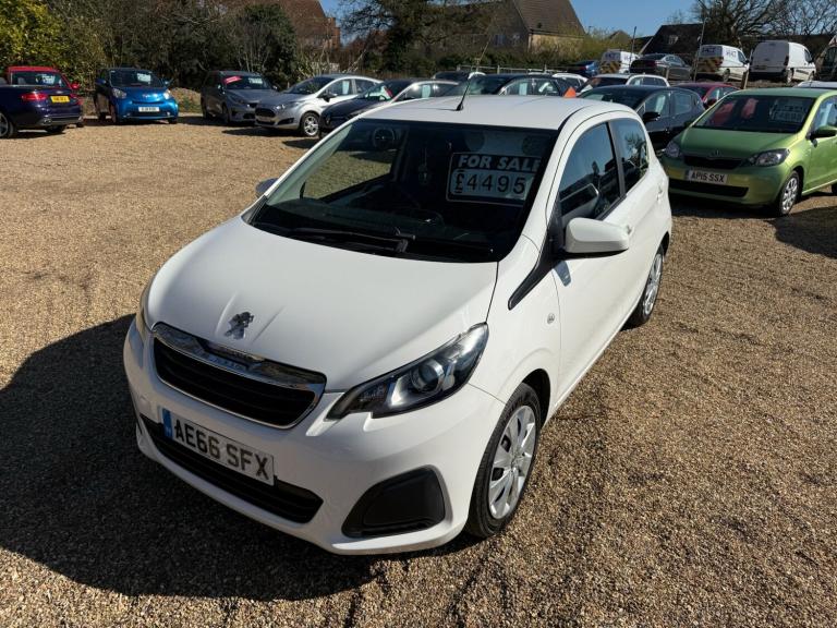 2016 Peugeot 108 1.0 Active 5dr HATCHBACK Petrol Manual
