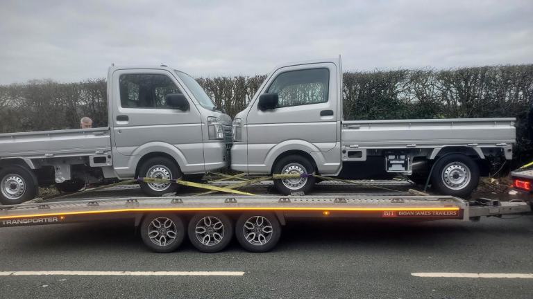 Suzuki carry mini pick up 660cc auto 4wd japanese import 5 delivery miles 2025