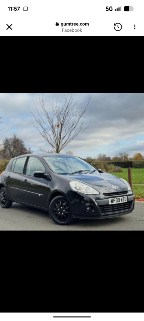 Renault, CLIO, Hatchback, 2009, Manual, 1149 (cc), 5 doors