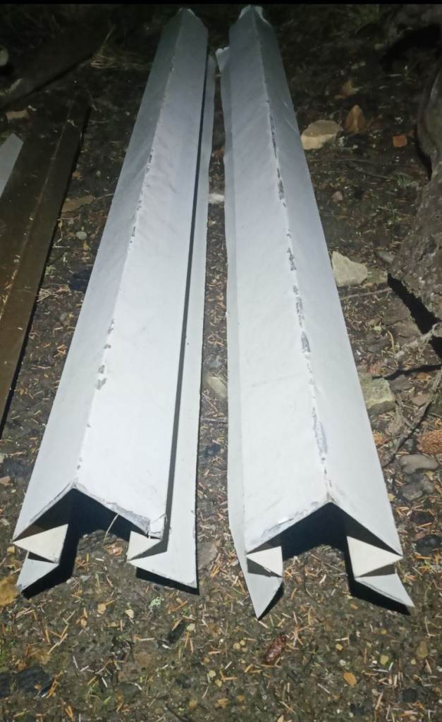 Metal Flashings - Roof Peak Flashings