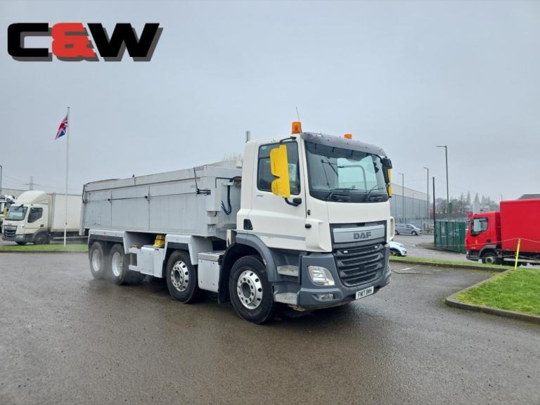 2017(17)DAF FAD CF440 8X4 ALUMINIUM TIPPER - 444,000Kms