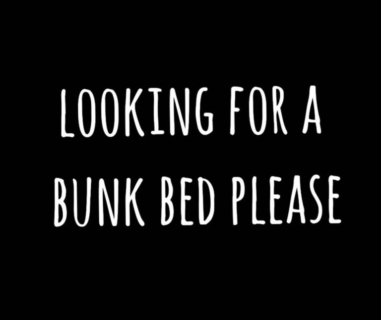 Looking for wooden bunk bed