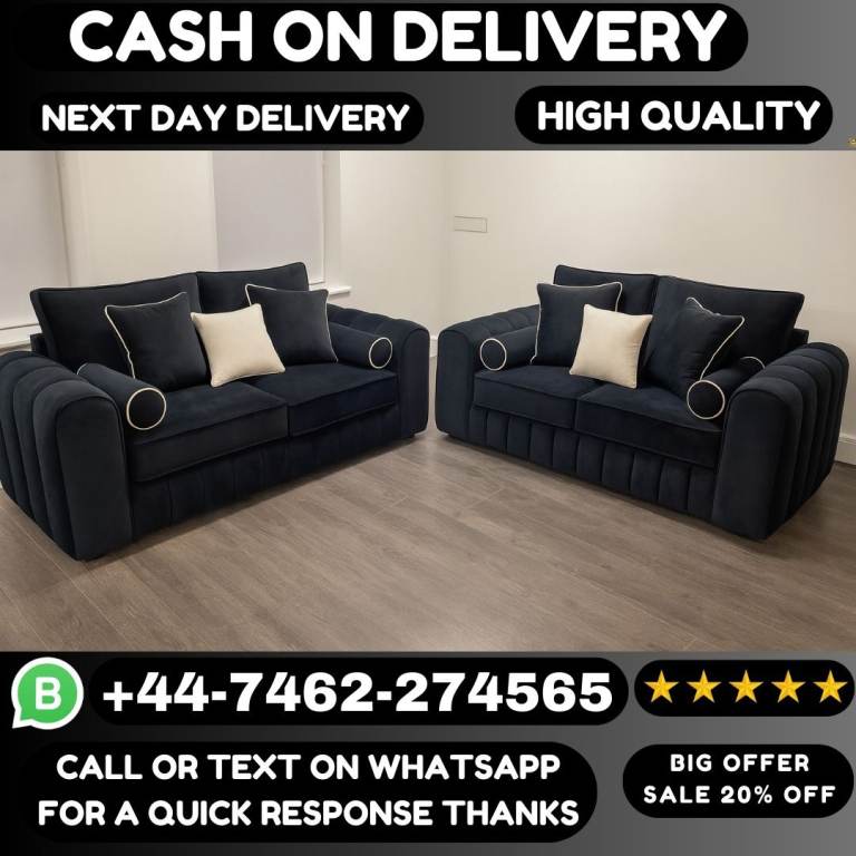 “Stylish Comfort with Lilly Corner and 3+2 Sofas”