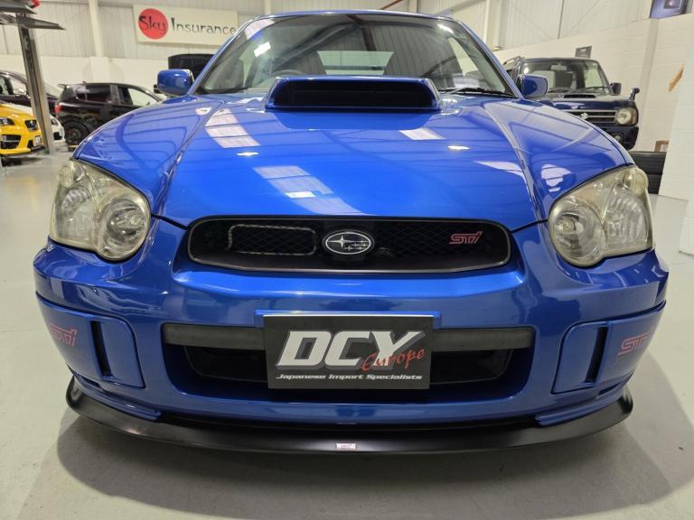 SUBARU IMPREZA WRX STI 2.0L JDM WIDE TRACK TWIN SCROLL Blue Manual Petrol 2004