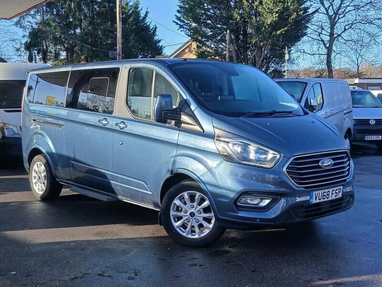 Ford Tourneo Custom 2.0 310 EcoBlue Titanium Minibus Double Cab 5dr Diesel Manual L2 Euro 6 (s/ ...
