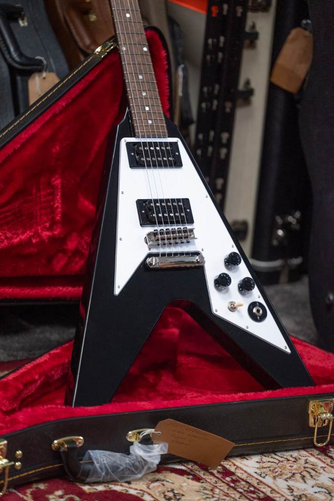 2025 Epiphone Kirk Hammett 1979 Flying V - Ebony