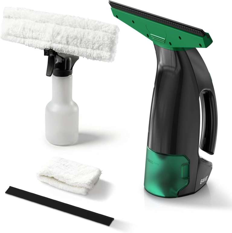 new in packaging - EAVE Window Vac Set cordless - Green and black