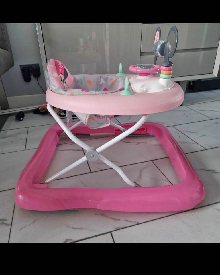 Minnie mouse tiny trek walker