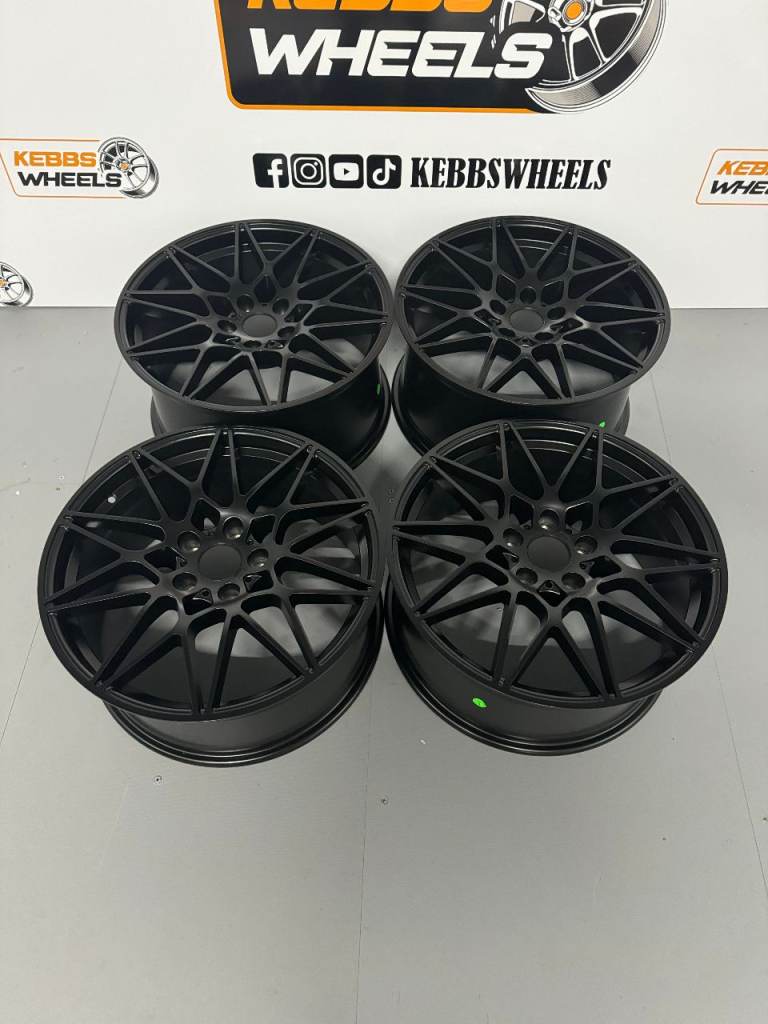 18” BMW 666M REPLACEMENT ALLOY WHEELS 1 SERIES 2 SERIES 3 SERIES 4 SERIES 5 SERIES 6 SERIES