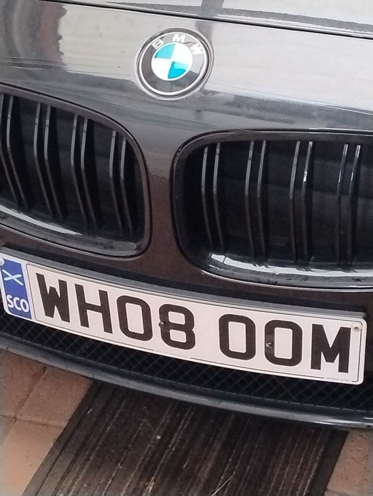 Number plate WH08OOM