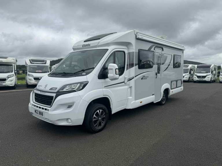 2019 ELDDIS 155 EXCLUSIVE 4 BERTH FIXED BED MOTORHOME WITH ONLY 18K MILES ANDERSON MOTORHOME SALES