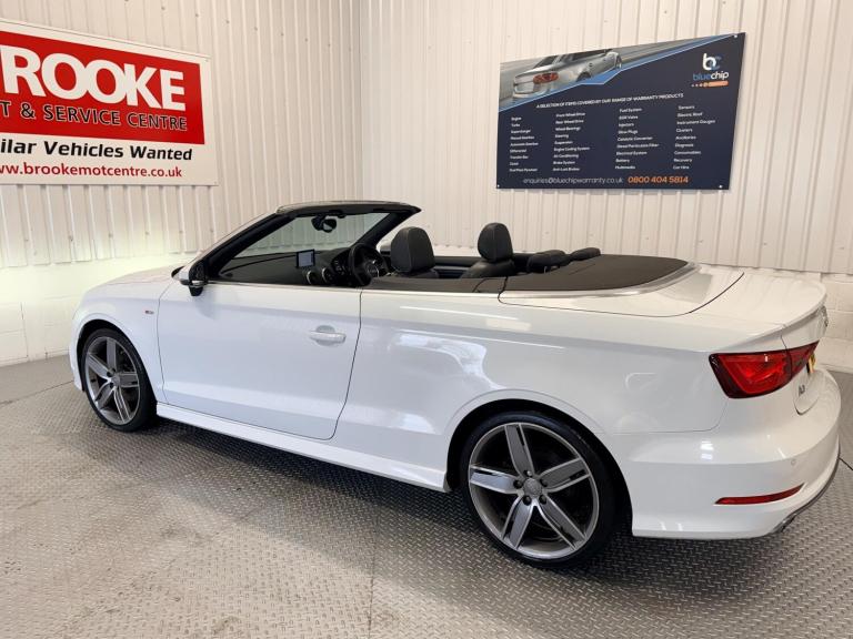 2015 Audi A3 Cabriolet 2.0 TDI S line Euro 6 (s/s) 2dr CONVERTIBLE Diesel Manual