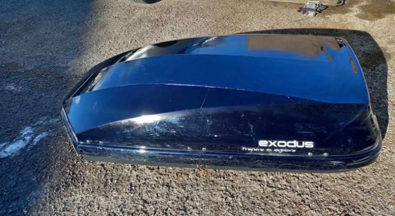 Roof box Halfords large exodus 470