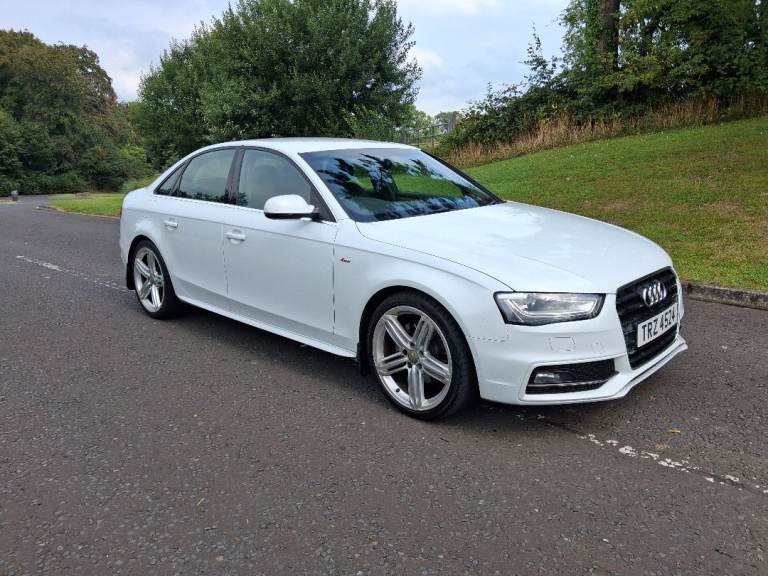 2014 Audi A4 S Line 2.0 tdi 177 £35 tax 19" alloys moted great condition a6 a5 b8.5 