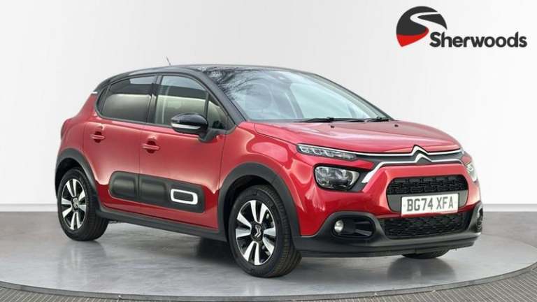 2024 Citroen C3 1.2 PureTech PLUS Hatchback 5dr Petrol EAT6 Euro 6 (s/s) (110 ps) Automatic Hatch...