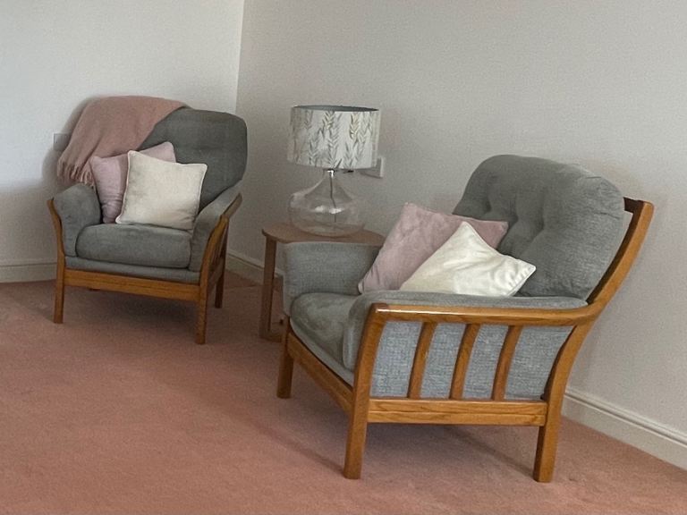 Lovely pair of retro armchairs  ***FREE**** must go this weekend!